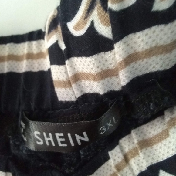 Shein Curve Wide Flare Legged Pants Sz 3XL - Picture 7 of 10